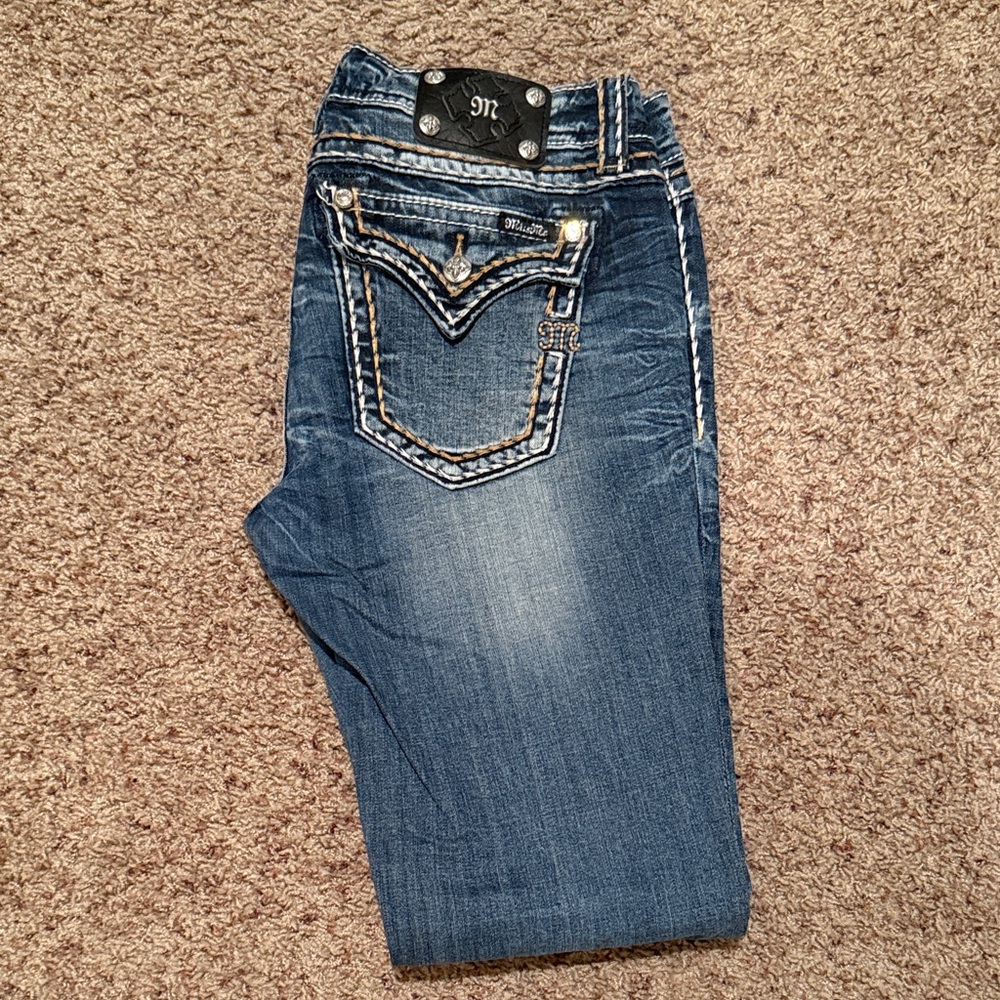 Miss Me Women's Dark Blue Skinny Jeans